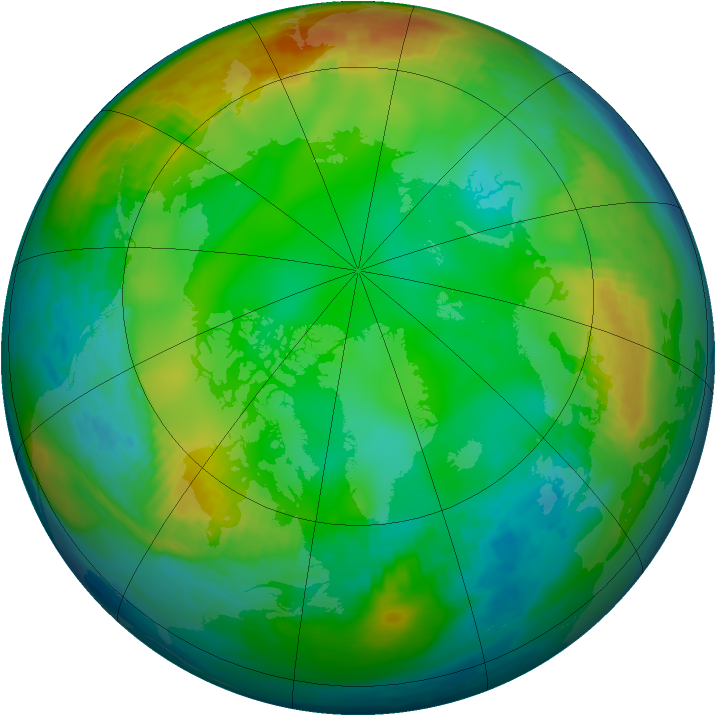 Arctic ozone map for 08 December 1980